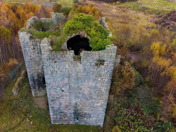 Castillo Almendra Castillo Planta Ruinas Que Data Del Siglo Encuentra — Foto de Stock