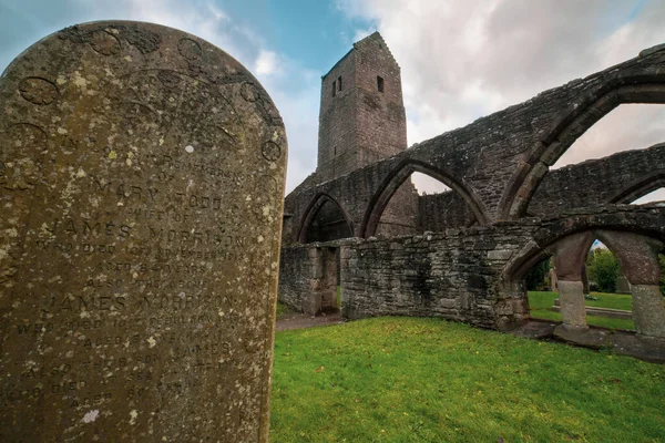 Iglesia Torre Vieja Muthill Escocia Reino Unido Una Iglesia Medieval — Foto de Stock