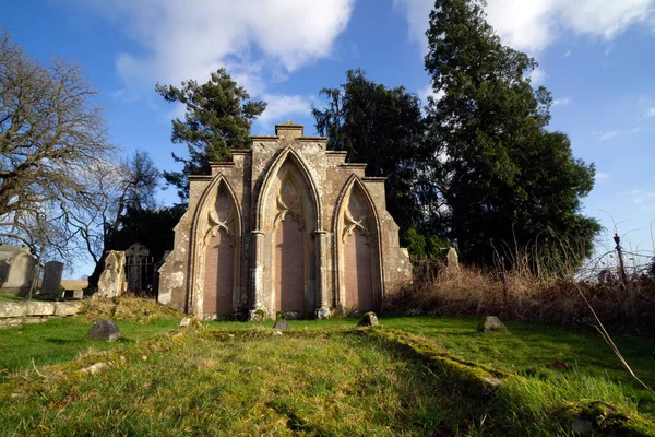 Kincardine Cementerio Iglesia San Lolan Cementerio Condado Stirling Escocia Reino — Foto de Stock