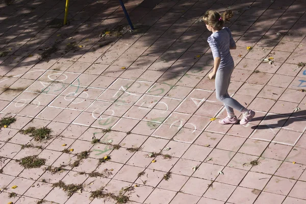 Hopscotch. — Fotografia de Stock