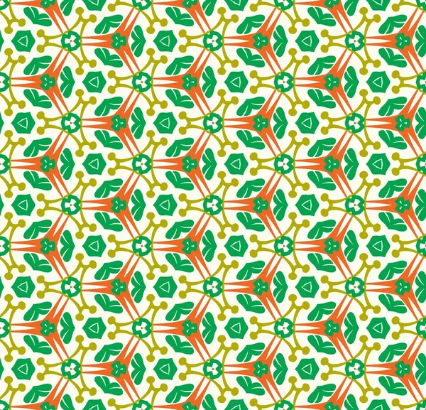 Green abstract seamless pattern — Stock Vector