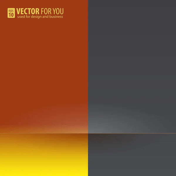 Contrast van kleuren. vector achtergrond — Stockvector