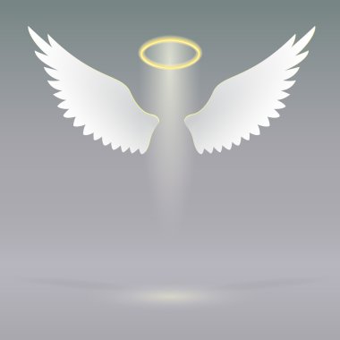 melek kanatlarıyla göksel