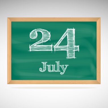 24 Temmuz günü takvimi, okul yönetimi, Tarih