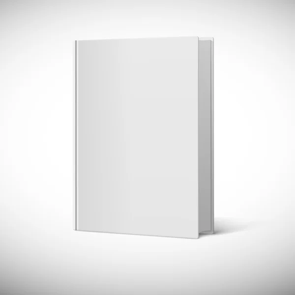 Copertina del libro bianco — Vettoriale Stock