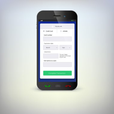 Phone with mobile wallet