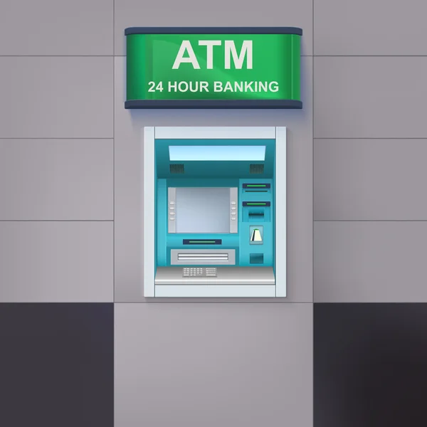 ATM makine — Stok Vektör