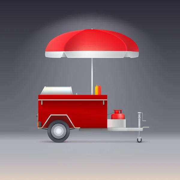 Hot dog magasin — Image vectorielle