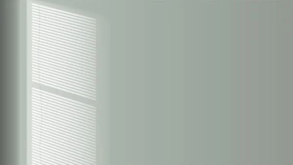 Shadow Window Blinds Wall Midday Background Product Display Shadow Overlay — Stock vektor