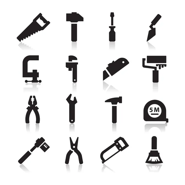 Tools Icons — Stock Vector