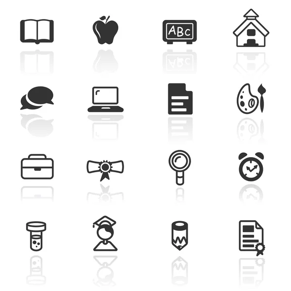 Eğitim Icon set — Stok Vektör