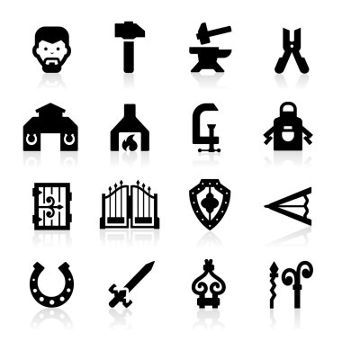 Demirci Icons set - zarif serisi