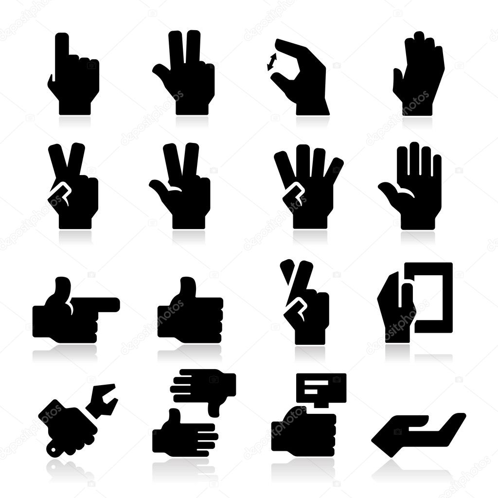 Hands Icons Two