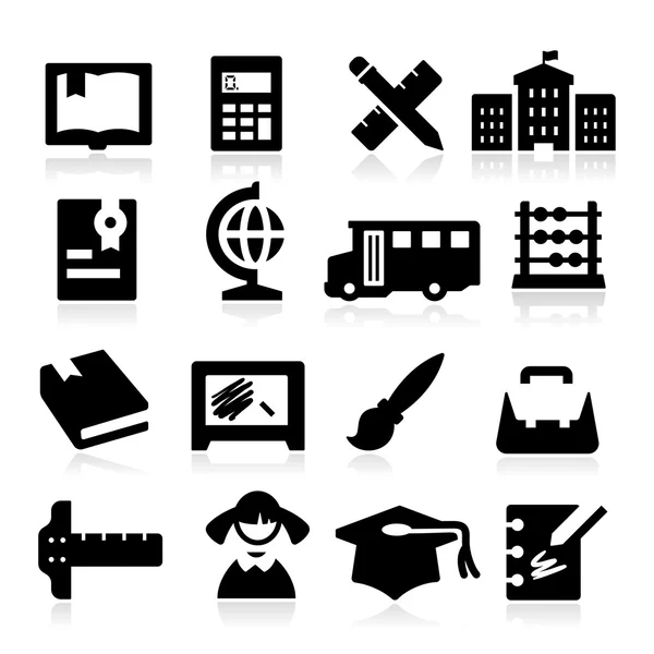 Education Icons two — Stock Vector