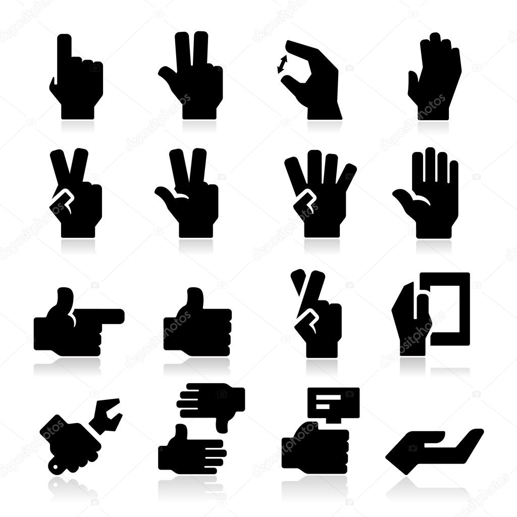 Hands Icons Two