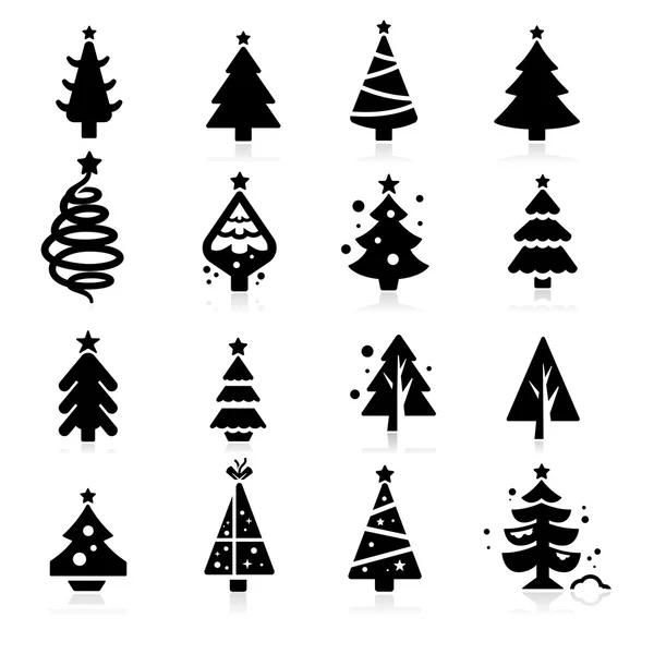 Arbre de Noël — Image vectorielle