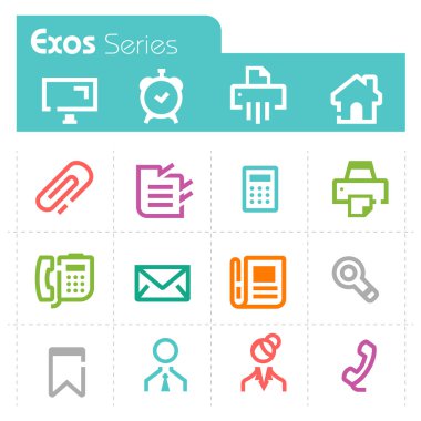 Office Icons - Exos series clipart