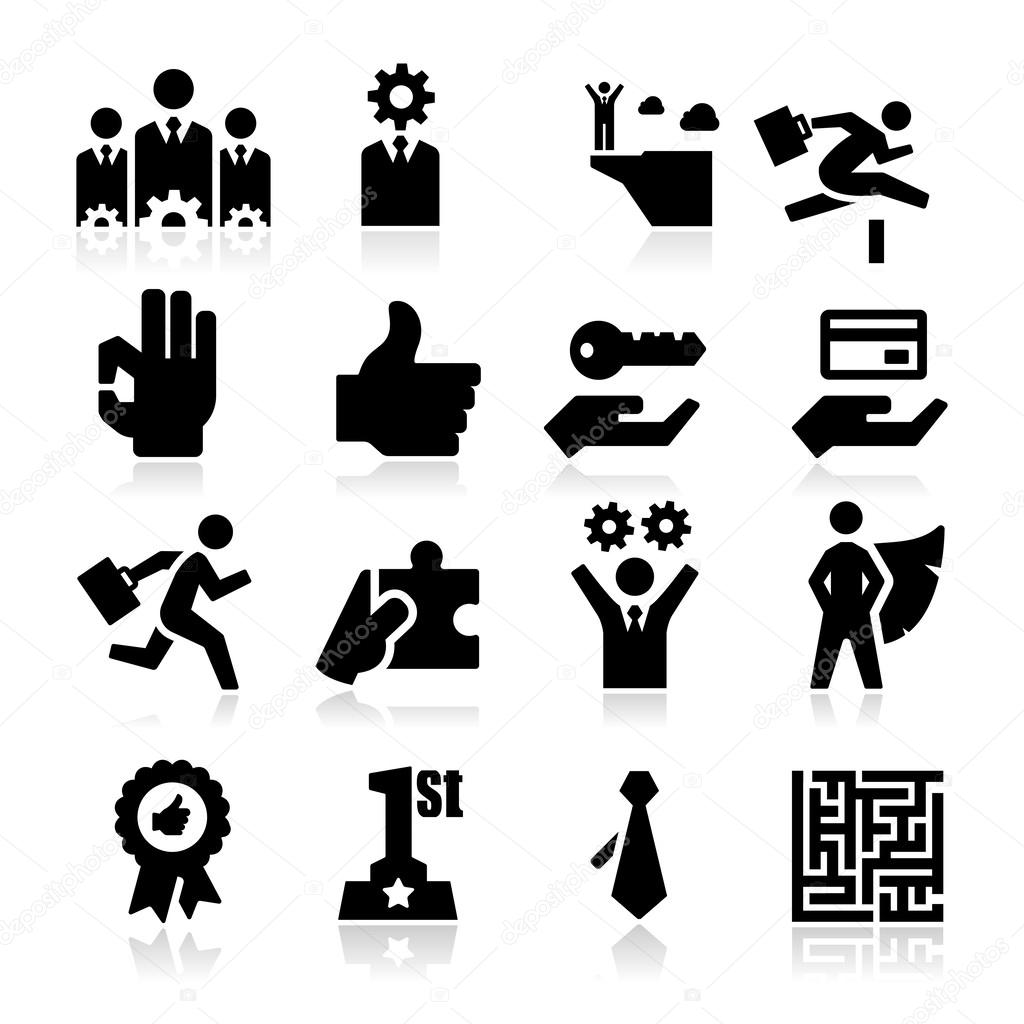 Business Success Icons