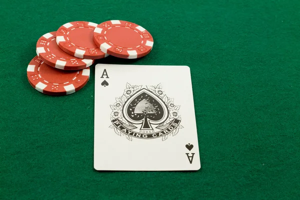 Ace of spades Royalty Free Stock Images
