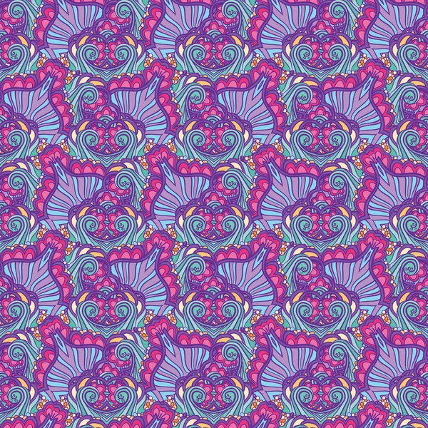 Abstracte violet golvenpatroon — Stockvector