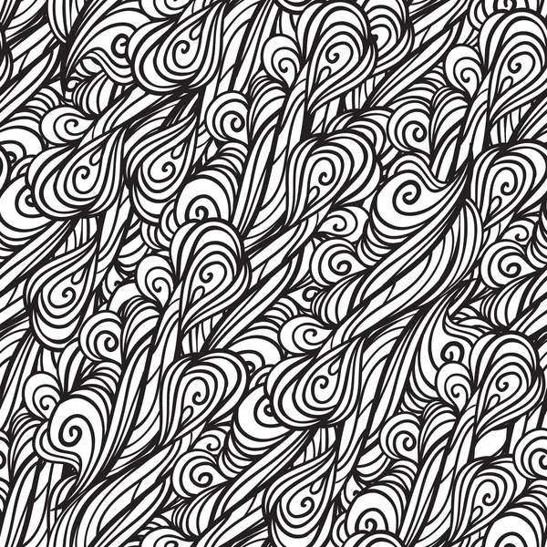 Sketch hand drawn pattern — Stock Vector