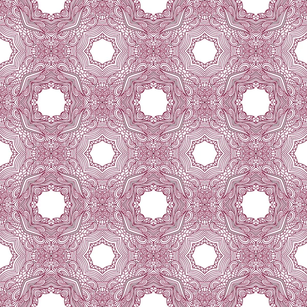 Fondo de patrón ornamental sin costuras — Vector de stock