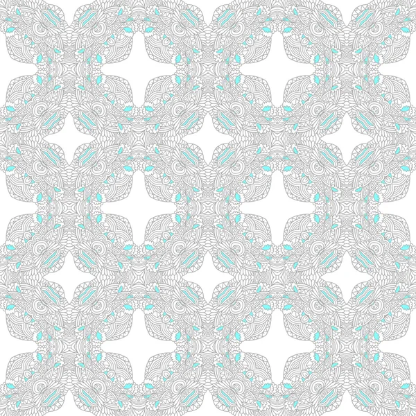 Seamless ornamental pattern background — Stock Vector