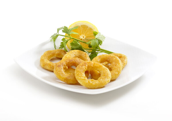 breaded calamari rings