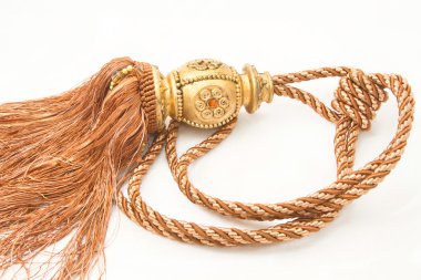 Klasik perde Püskül iç dekorasyon için