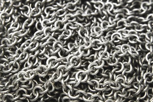 Close-up Chain for texture — Stock Photo, Image