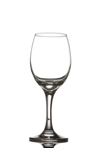 Empty wine glasses — Stock Photo, Image