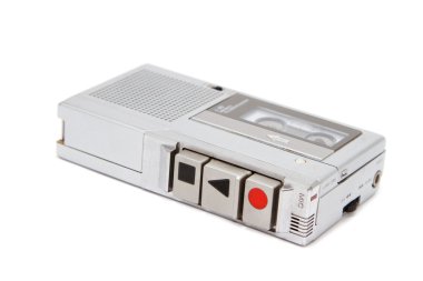 Vintage mikro kaset kaydedici