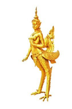 dişi kuşla efsanevi bir insan kafası yoluyla, Tayland