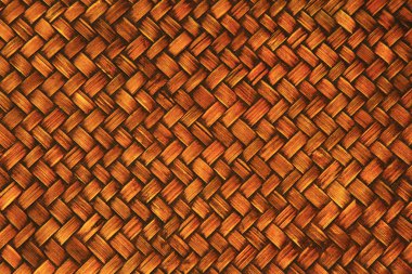 Thai stili bambu duvar