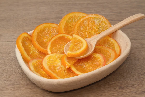 脱水干的橙 — 图库照片