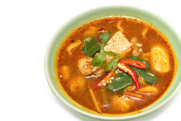 Tajskie jedzenie tom yum morze stóp — Zdjęcie stockowe