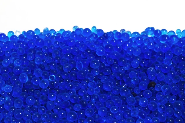 Blue silica gel moisture adsorbing — Stock Photo, Image