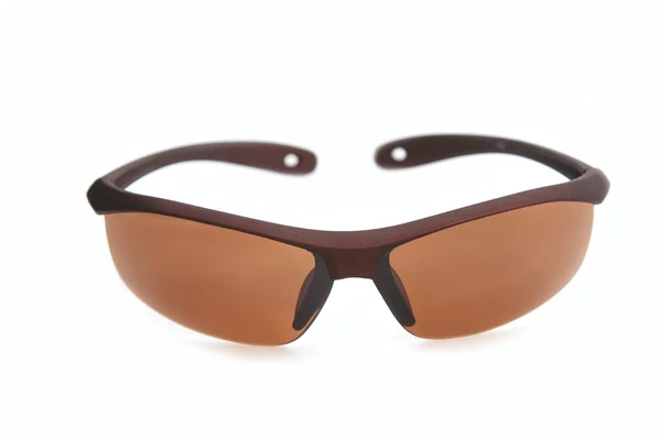 Trendige braune Sonnenbrille — Stockfoto