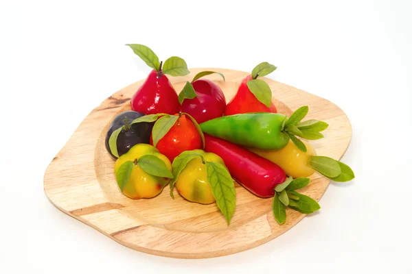 Deletable imitation fruits ,Thai Dessert — Stock Photo, Image