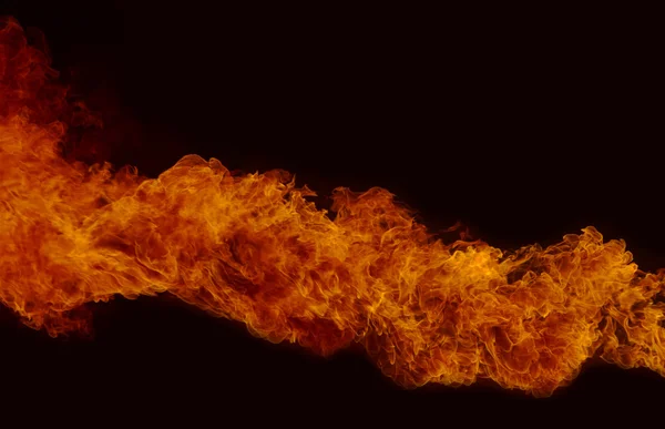Esplosione di fuoco, Fiamme di fuoco sfondo — Foto Stock