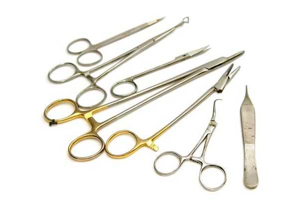 Broken surgical instruments — Stock Photo, Image