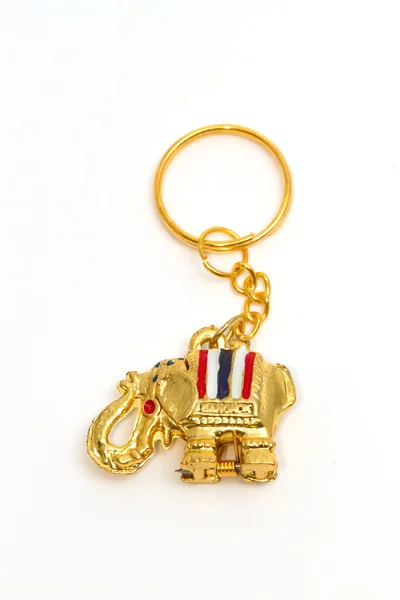 Slon keychain, suvenýr keychain — Stock fotografie