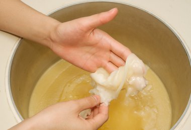 el tedavi Spa ve güzellik, el Parafin banyosu, kadın lma