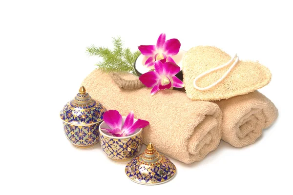 Thai spa massage setting — Stock Photo, Image