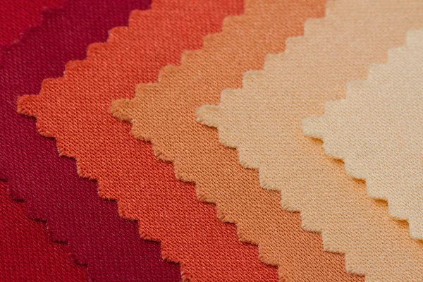 Set of fabric samples texture — Stock Photo, Image