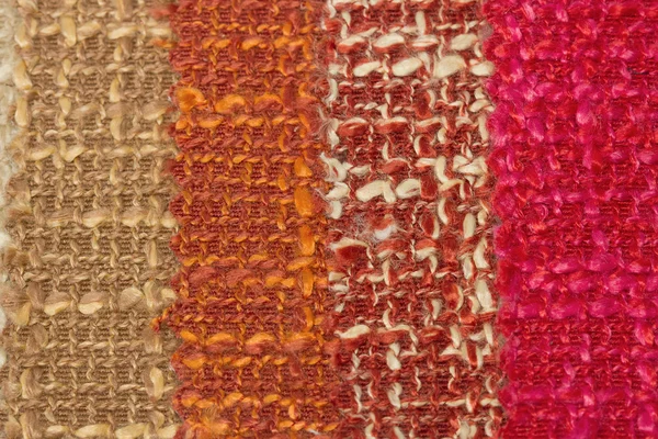 Multi tone of wool fabric texture for sample background. — Stock Photo, Image