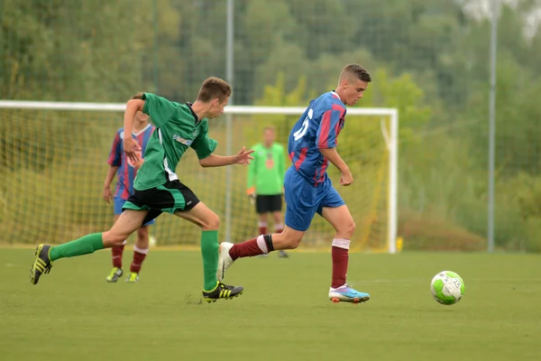 Kaposvar - Videoton bajo 18 juego de fútbol —  Fotos de Stock