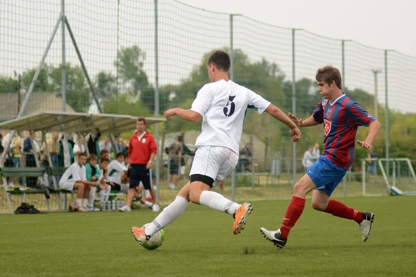 Kaposvár - videoton poniżej 18 gra piłka nożna — Zdjęcie stockowe