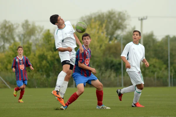 Kaposvar - Videoton under 18 soccer game — Stock Photo, Image