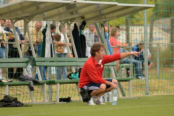 Kaposvar - Videoton under 18 soccer game — Stock Photo, Image